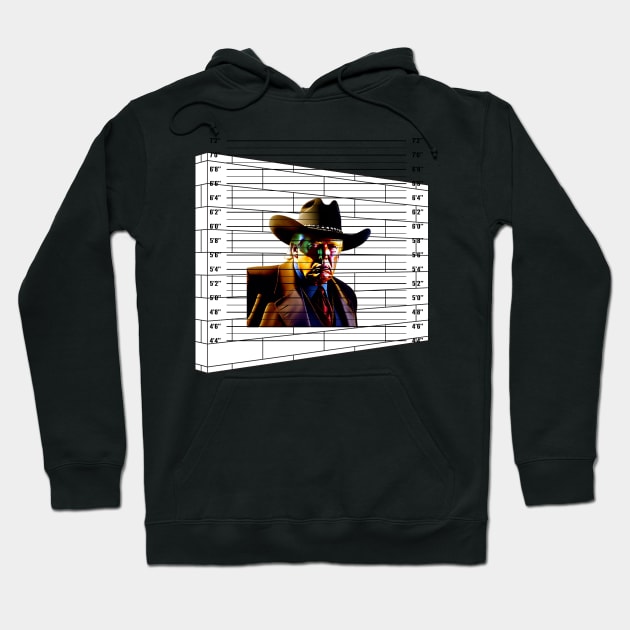 Trump mugshot- trump 2024 funny trump shirt Hoodie by ARTA-ARTS-DESIGNS